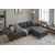 Atelier del Sofa Ugaona garnitura Kale Linen 258x83x181cm Antracit