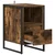 Noćni ormarić s ladicama 2 pcs Dimni hrast 39,5 x 30 x 50 cm