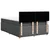 Vidaxl Box spring postelja z vzmetnico temno siva 160x200 cm blago