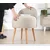 Atelier del Sofa Tabure 46x64x46cm, Krem