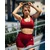 Avenox Ženski sportski top Contour Seamless, Crveni