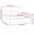 Vidaxl Box spring postelja z vzmetnico svetlo siva 180x200 cm blago