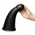 b-Vibe Cone Tapered & Ribbed Dildo with Suction Cup 10 Black