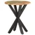 Vidaxl Stranska mizica 48x48x56 cm trden predelan les