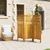 vidaXL Paravan 3-delni 121,5x2x115 cm trden akacijev les