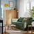 VIMLE Sofa dvosed, Knäbäck sivozelena