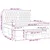 Vidaxl Box spring postelja z vzmetnico temno rjava 180x200 cm blago