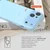 Maska za iPhone 15 Pro 6.1 siva Magsafe GlowUp