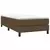 vidaXL Box spring posteljni okvir temno rjav 80x200 cm blago