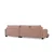 Atelier del Sofa Ugaona garnitura River 105x90x330cm Roze