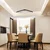 Braytron LED LED visilica BRY-BELLA-SLP-PD-KVADRATNA-CRNAC-46W-3U1-IP20