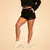 BeastPink Women‘s Grace Sweatshorts Black