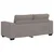 Vidaxl Dvosed kavč taupe 180x77x82 cm blago