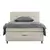 Boxspring Krevet Miami 120/200 cm , sivobraon