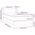 Vidaxl Box spring postelja z vzmetnico modra 80x200 cm blago
