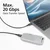 ACT Pemium USB kabel - AC7420 USB C (M) - USB C (M) kabel, 0,5 m, črn