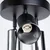 Sollux SL.1369 - Spot svetiljka WINX 3xGU10/10W/230V crna/hrom