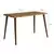 Hanah Home Radni sto Cozy Natural, 110x73x60 cm, Hrast