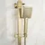 Komplet za prhanje Rea Atrium Brush Gold