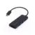 GEMBIRD Tip-C USB hub, 4x USB-A, crni (UHB-CM-U3P4-02)