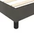 vidaXL Box spring posteljni okvir temno siv 160x200 cm žamet