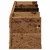 CD zidna polica staro drvo 100x18x18 cm konstruirano drvo