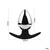 SuperLove Metal Butt Plug with Silicone Base Silver Large
