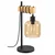 BRILAGI - Stona lampa NUBILA 1xE27/40W/230V braon/crna/zadimljena braon
