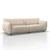 Bessagi Home Velika Zofa Clara, Krem