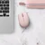 Logitech M171 Miš, 1000 DPI, Bežični, Optički senzor, Roze