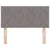 Vidaxl Vzglavje Taupe 100 cm blago