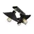 Opviq Luster Berceste N 660, Metalni, Crni