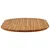 Gornji dio stola 120 x 70 x 3,5 cm Ovalni Čvrsto teak drvo