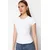 Trendyol Milla Ženska majica TWOSS24TS00238, Bela