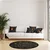 Conceptum Hypnose Tepih Woopamuk082 130 x 130cm, Crni