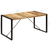 vidaXL Jedilna miza 160x80x75 cm trden mangov les