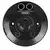Crni plafonski PIR senzor pokreta 360° 1000W/230V