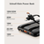 VEGER powerbank 10000 mAh s ugrađenim kabelima Type C / Lightning PD QC3.0 2A 22.5W C11 (W1170) crni