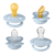 BIBS Try-it Cucle, 4 komada, Baby Blue