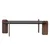 HANAH HOME Sto za dnevnu sobu Renard Lotus Venezia Walnut