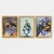 Wallity Set uramljenih slika 3AC_UN3830991, 3 dijela