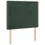Box spring krevet s madracem tamnozeleni 90x200 cm baršunasti