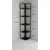 HANAH HOME Polica za knjige Wally Black