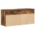 Klupa za cipele boja dimljenog hrasta 102x30,5x45 cm drvena
