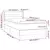 Vidaxl Box spring postelja z vzmetnico temno zelena 100x200 cm žamet