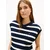 TOMMY HILFIGER Pulover mornarska/bela