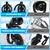 SuperLove Sissy Chastity Cage with Adjustable Ring Medium Black
