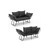 Atelier del Sofa Dvosed na razvlačenje Viper 2, Tamnosivi
