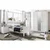 MID.YOU POSTELJA 90 cm x 200 cm , leseni material bela