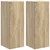 TV zidni ormar 2 pcs Sonoma 30 x 31 x 80 cm Konstruirano drvo